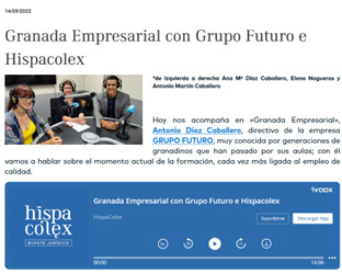 Granada Empresarial con Grupo Futuro e Hispacolex